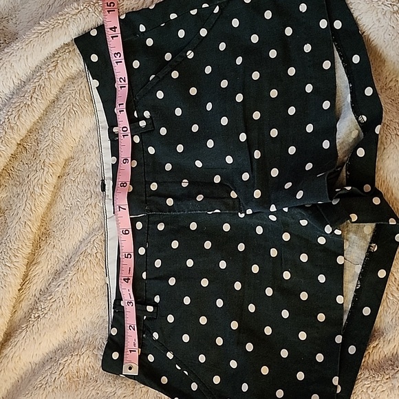 Black Polka Dot Shorts - Picture 9 of 10